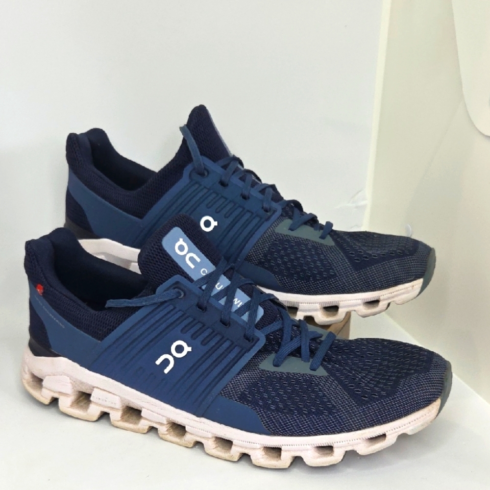 On Running Men's Cloudswift Athletic Shoes Denim/Midnight